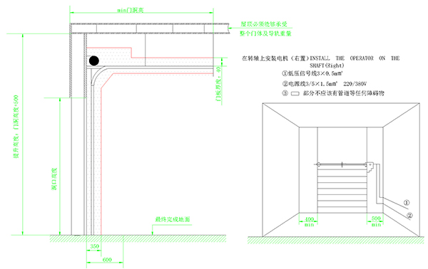 保温提升门