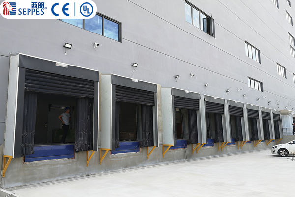 物流仓库用充气式门封门罩