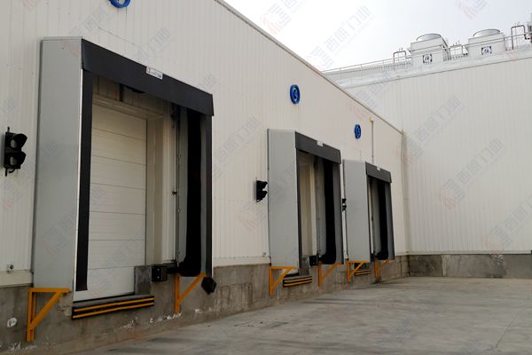 南京冷链码头充气式门封