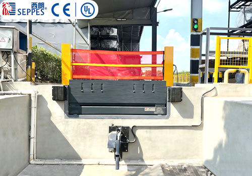 防坠更安全 电动液压 10 吨装卸平台 助力仓库升级