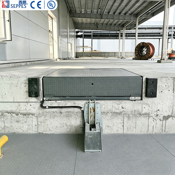 装卸平台的货车限动器 装卸平台的货车限动器